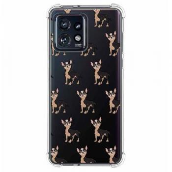 Funda Antigolpes de Silicona para Motorola Edge 40 Pro 5G con Diseño de Perros 11