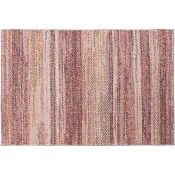 Alfombra DKD Home Decor Rosa Poliéster (120 x 180 x 0.7 cm)