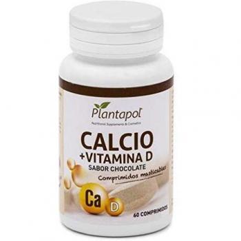 Plantapol Calcio+Vit.D Sabor Chocolate 60Comp. Masticables - 1 unidad
