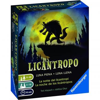 Ravensburger Licántropo: Luna Llena Juego de Mesa, Estrategia, para Adultos y Niños a Partir de 9 Años, 3-10 Jugadores