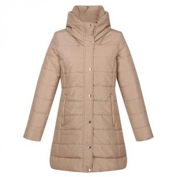 Chaqueta Pamelina Beige para mujer de Regatta, chaqueta outdoor, acolchada, repelente al agua