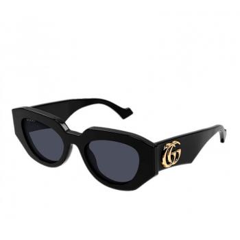 Gucci GG1421S 001 51 Stylish Sunglasses, Black unisex, Size: ONE SIZE