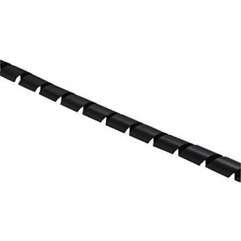 Manguera Enrollable Espiral 10m, Negro, 18mm