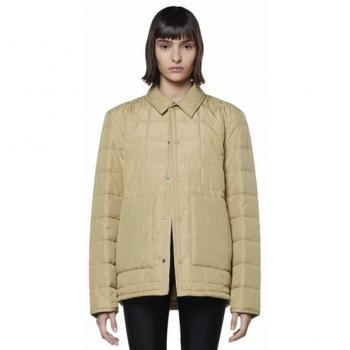 Beige Men's Down Jacket - Rains Liner, Size M
