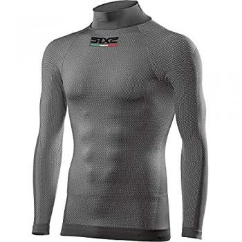 Sixs TS3 Long Sleeve Technical Base Layer - Dark Grey XS/S