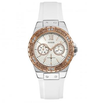 Reloj Guess Limelight W1053L2 para Mujer con Movimiento de Cuarzo y Correa de Caucho Multi Dial