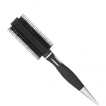 Kent Brushes Cepillo de Pelo 20 Row Nylon Black Bristle Radial KS16B 54mm