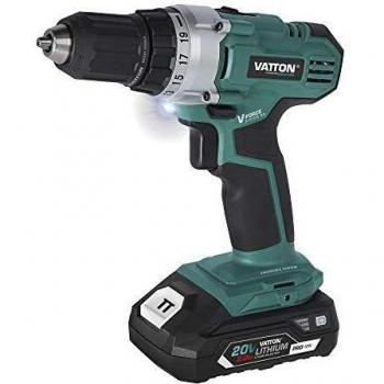 TALADRO ATORNILLADOR VATTON 20V ecoiluminaled