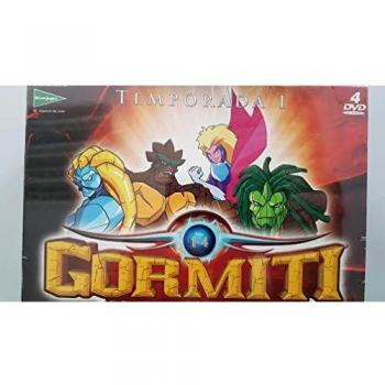 Pack Gormiti Temporada 1 Vols1-2-3-4 con 4 DVDs + Camiseta + 4 Imanes + Poster
