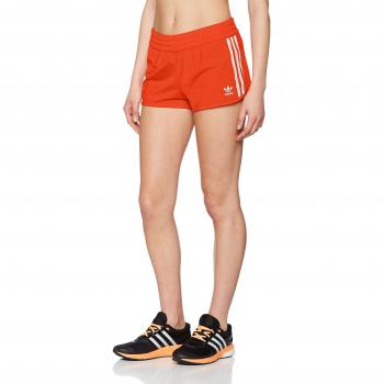 adidas Regular Pantalón Corto, Mujer, Rojo