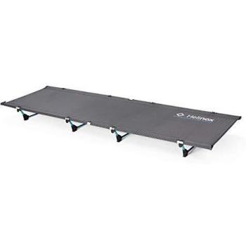 Cuna Plegable Helinox Lite Cot Negra - Ultra ligera y compacta para senderismo