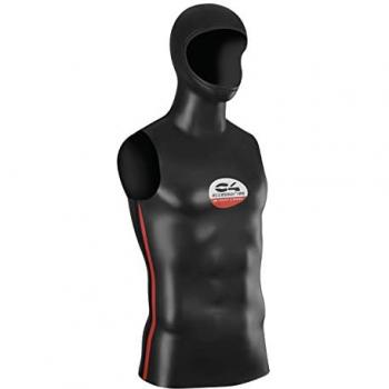 Traje Interior Ultra Stretch 2 Mm con Capucha para Apnea, Natación y Pesca Subacuática