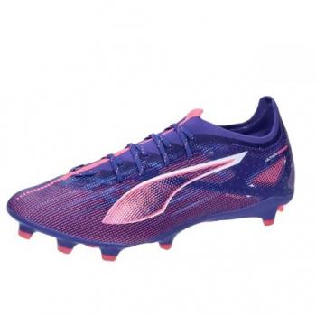 Puma Botas de Fútbol Ultra 5 Pro FG/AG, Unisex Adulto, Lapis Lazuli White-Sunset Glow, Talla 39 EU