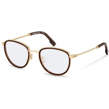 Rodenstock R8034 A Men's Eyeglasses Brown Size 53 - Frame Only, Blue Light Block Available