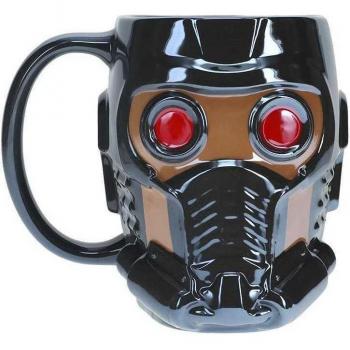 Taza 3D Star-Lord Casco Marvel Guardianes de la Galaxia Multicolor