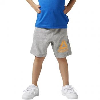 Reebok B ES FT Pantalón Corto, Hombre, Gris