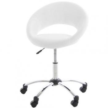 AC Design Furniture 28287 Silla de Oficina, Poliuretano, Blanco