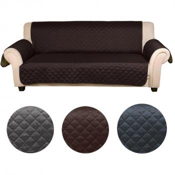 Hans-Shop Funda de Sofa/Sillon Cubre de Doble Cara Resistente a Agua/Suciedad Ideal textil para Gato/Perro/Mascota/Niños