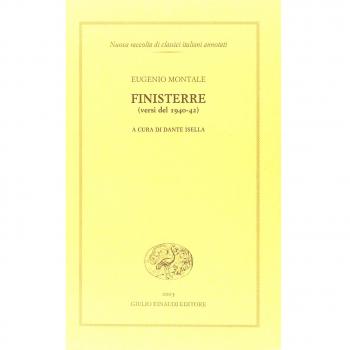 Libro Finisterre de Eugenio Montale (Versión 1940-42, Nuova raccolta di classici)