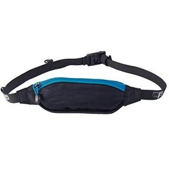 Ultimate Performance Fingal Runners-Riñonera con Cierre de Seguridad para FID, Color Negro y Azul, Talla única, 65-105 cm, Unisex, One Size/65-105 cm