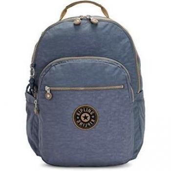 Kipling SEOUL Mochila escolar, 44 cm, 27 liters, Azul
