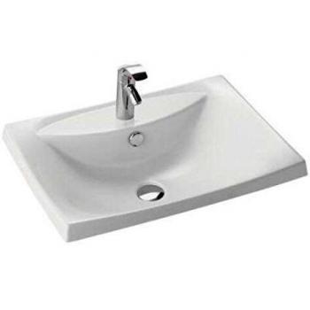 Jacob delafon escale - Lavabo encastrar encimera 60x44,5 escale blanco