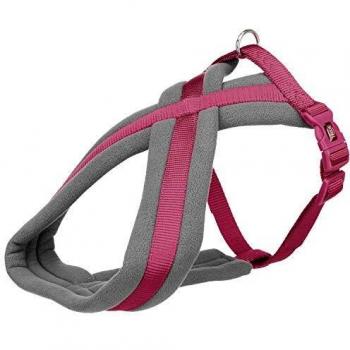 Trixie Arnés Confort New Premium Orquídea M-L, tipo de producto: arnés para mascotas, características: diseño ergonómico, material suave y transpirable, ajuste fácil con hebillas, acolchado en zonas críticas, ideal