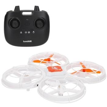 Dron teledirigido Speed & Go 360º con luces LED, alcance 50 metros, tiempo de vuelo 7 min, carga USB, para niños a partir de 8 años