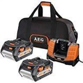 AEG AEG Pack de Chargeur Et 2 Batteries Setll1850Bl 18 V 5 Ah LiIon