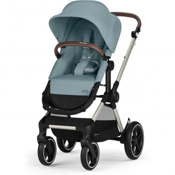 Cybex - Carro de bebé EOS Cybex, Silla Paseo Eos Lux, características: diseño ligero y compacto, sistema de plegado fácil con una sola mano, asiento reclinable en múltiples posiciones, ruedas delanteras gir