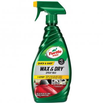 Turtle Wax T-9 1-Step Wax & Dry - 26 oz. by Turtle Wax