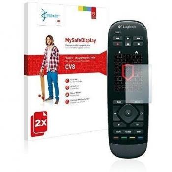 2x Vikuiti MySafeDisplay protector de pantalla CV8 de 3M para Logitech Harmony Touch