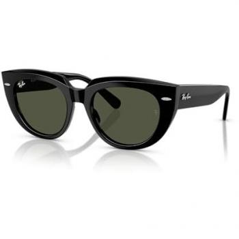 Ray-Ban Doreen RB2286 Women's Square Sunglasses Black Acetate Green G15 49mm