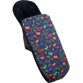 Saco para silla de paseo Jyoko con forro polar impermeable Happy Dino
