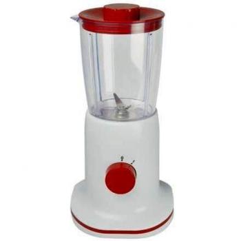 Licuadora Multifuncional Zephir 300W 0.5L Acero Inoxidable Color Blanco y Rojo