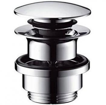 Hansgrohe 50100000 Vaciador Push-Open de 1 1/4, cromo