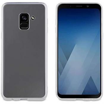 Muvit MUCRS0124 - Funda Crystal Soft para Samsung Galaxy A8 2018, Transparente
