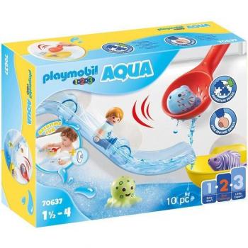 PLAYMOBIL 1.2.3 Aqua Diversión en la Pesca con Animales del Mar