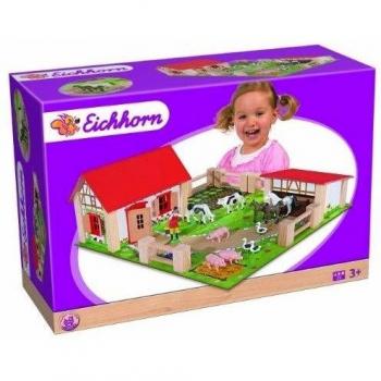 Eichhorn - Set de juego Little Farm, 21 piezas
