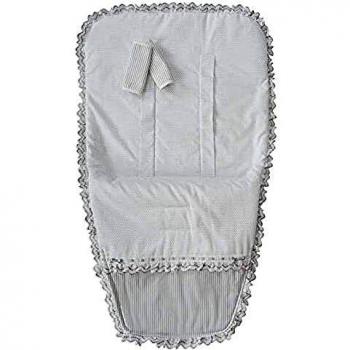 Babyline Colchoneta Silla Con Cubre Arnés Line Gris - Colchoneta para silla de paseo, unisex