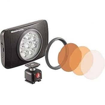 LUMIMUSE 8 LED luz y accesorios, color negro