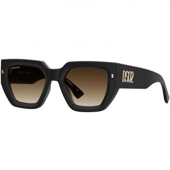 Dsquared2 Stylish Sunglasses for Women, Black, Size: 53 MM