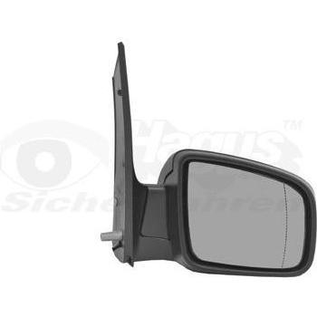 Espejo retrovisor VAN WEZEL 3081802, tipo: espejo retrovisor, características: diseño específico para vehículos, ajuste manual, acabado en negro, incluye soporte de montaje