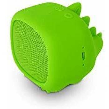 SPC Sound Pups Altavoz Bluetooth con Forma de Dinosaurio, Verde