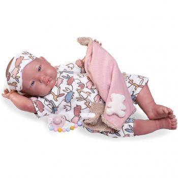 Mi primer reborn Alejandra pijama con antifaz 81388 MUÑECAS ANTONIO JUAN