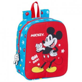 MOCHILA GUARDERIA ADAPT.CARRO INTERCAMBI MICKEY MOUSE FANTASTIC