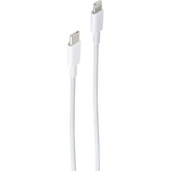 Cable de carga y sincronización SHIVERPEAKS BASIC-S PD, USB-C a Lightning, 0,5 m, compatible con Power Delivery