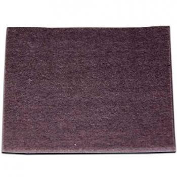 Brinox B76160G - Deslizadores de fieltro sintético (100x85 mm) color gris