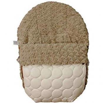 Saco de capazo grupo 0 Rosy Fuentes en blanco camel