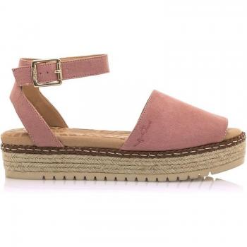 Sandalias Mustang Amelie rosa con plataforma